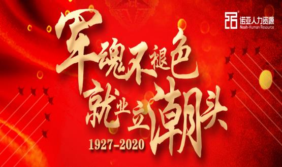 軍魂不褪色，就業(yè)立潮頭！熱烈慶祝中國人民解放軍建軍93周年！